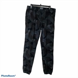 MATCHSTICK Men’s Camouflage Navy Pants